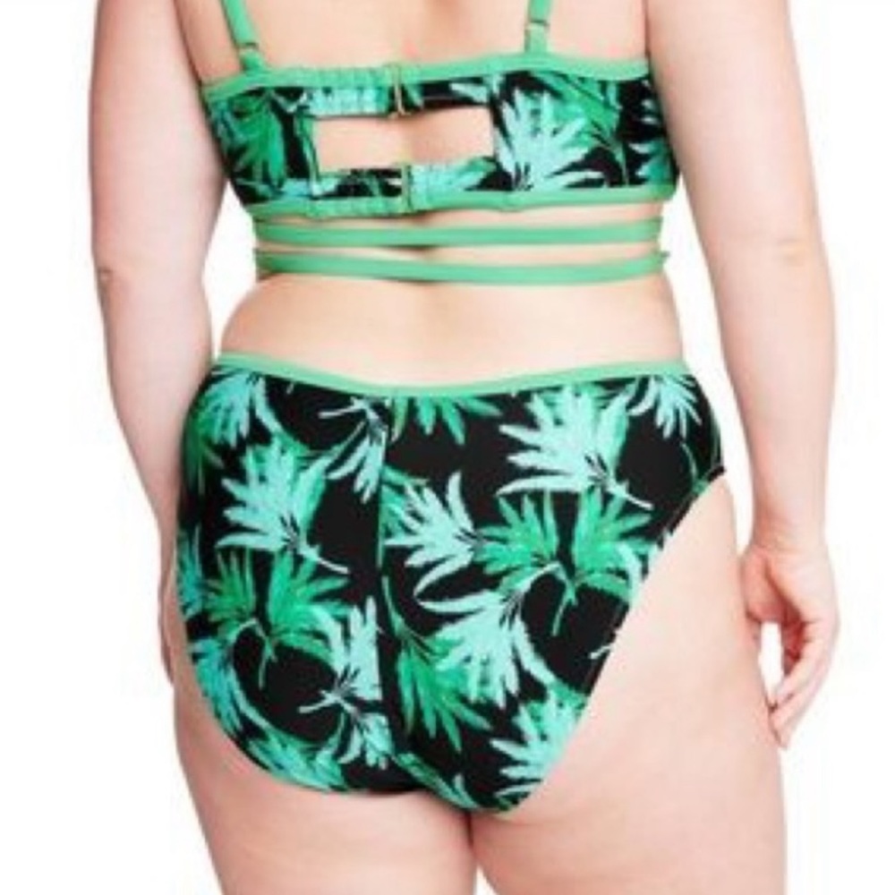 Fe Noel X Target Feathered Palm Print High Leg Ch… - image 2